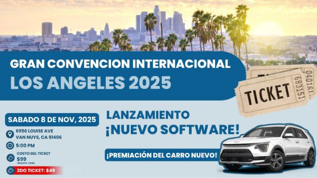 Imagen de Ticket Gran Convencion Internacional Los Angeles 2025 (Los Angeles, CA) 2DO TICKET POR $49