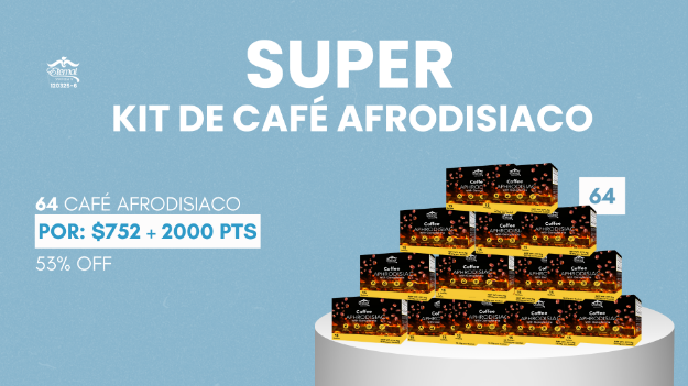 Imagen de SUPER KIT DE CAFE AFRODISIACO (2,000 PTS)