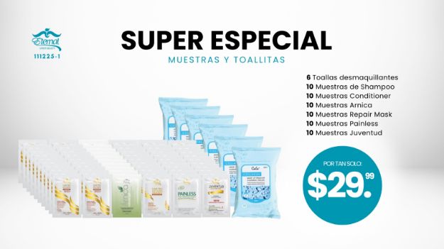 Imagen de Combo 111225-1: Muestras y Toallitas