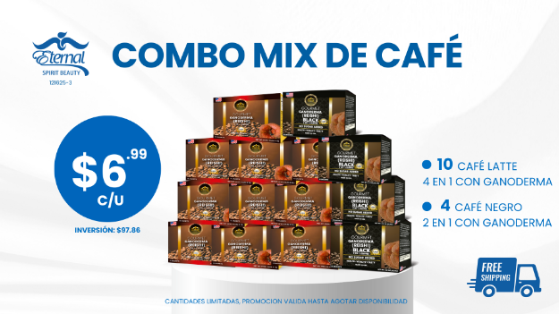 Imagen de Combo Flash Sale - Cafe Late + Negro Asiatico $6.99