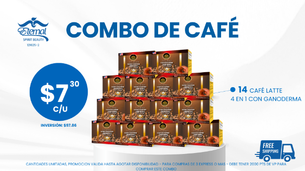 Imagen de Combo Café  Latte Asiatico $7.30 (14 Unidades)