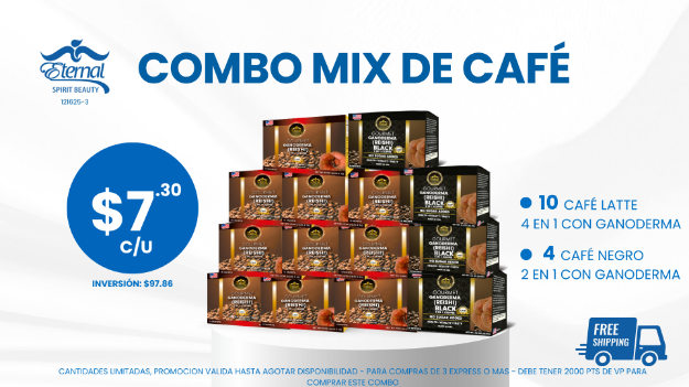 Imagen de Combo Café Asiatico $7.30 Mix (14 Unidades)