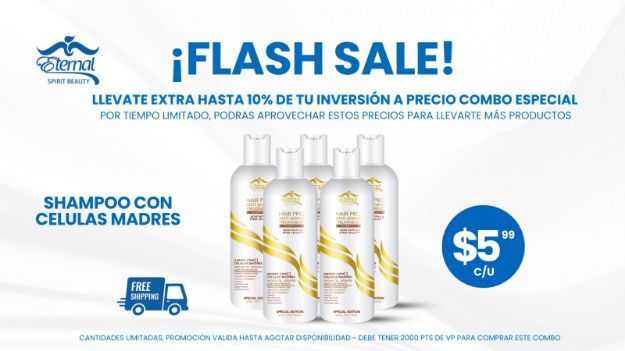 Imagen de Combo Shampoo Celulas Madres 16oz