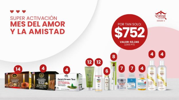 Imagen de Kit Super Activacion Mes del Amor y la Amistad