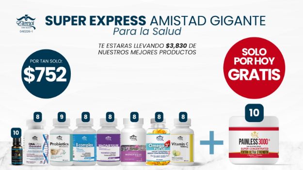 Imagen de Kit Super Express Amistad Gigante Para La Salud
