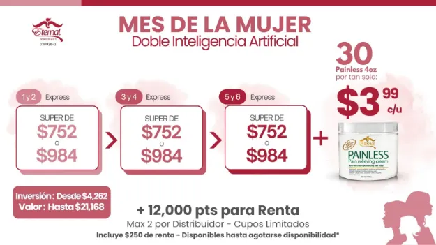 Imagen de Incentivo Doble Inteligencia Artificial - 30 Painless Original 4oz