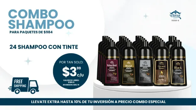 Imagen de Combo Flash Special 24 Silver Hair Tint Shampoo