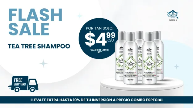 Imagen de Combo Tea tree Shampo $4.99 C/U