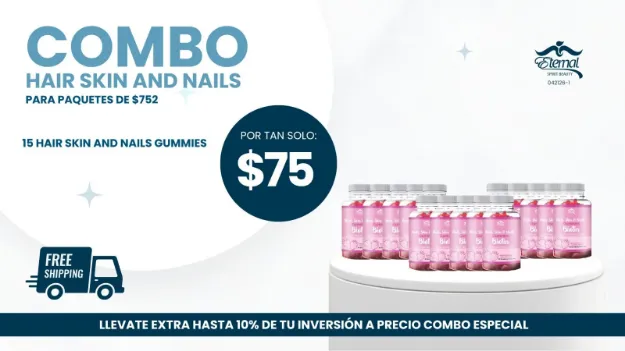 Imagen de Combo Flash Sale - Hair Skin & Nails Gummies