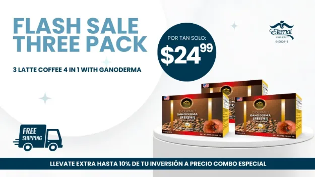 Imagen de Flash Sale - Three Pack - COFFEE LATTE 4 IN 1 ASIAN WITH REISHI GANODERMA