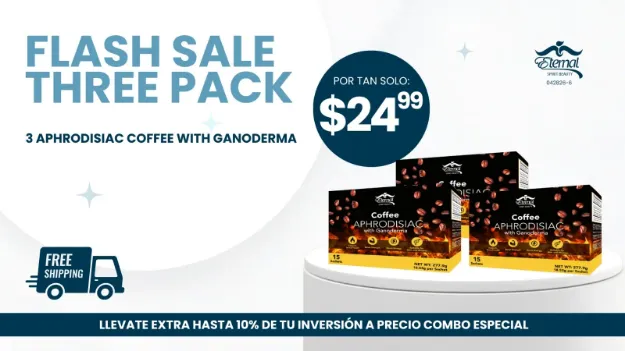 Imagen de FLASH SALE THREE PACK (3) CAFE AFRODISIACO