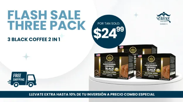Imagen de COMBO FLASH SALE THREE PACK (3) BLACK COFFEE 2 IN 1