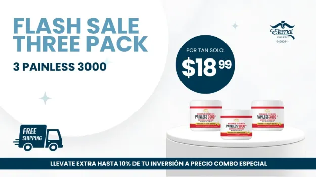 Imagen de COMBO FLASH SALE THREE PACK (3) PAINLESS 3000