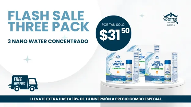 Imagen de COMBO FLASH SALE THREE PACK (3) NANO WATER CONCENTRADO