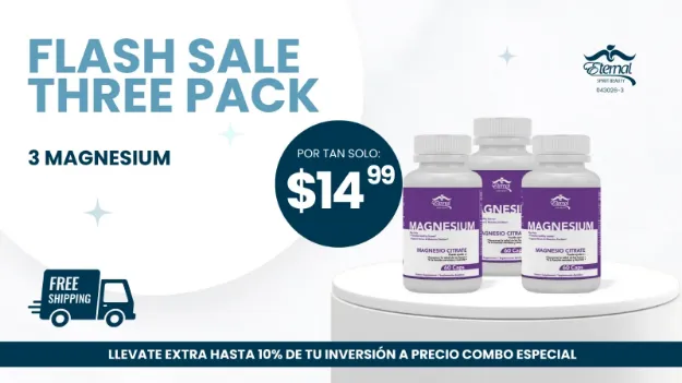 Imagen de COMBO FLASH SALE THREE PACK (3) MAGNESIO