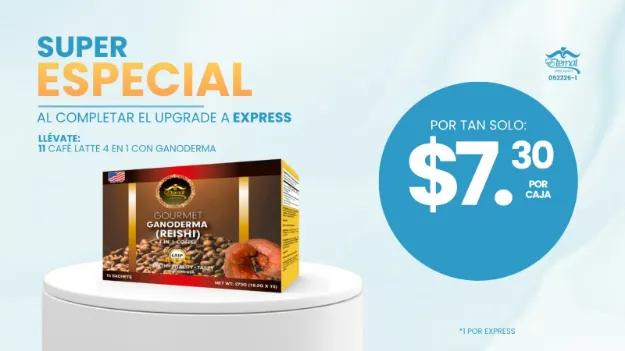 Imagen de Combo 11 Café Latte 4-en-1 $7.30 Upgrade a Express