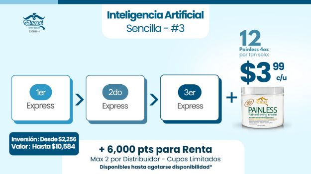 Imagen de Incentivo Inteligencia Artificial Sencilla - 12 Painless Original 4oz