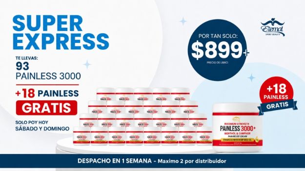 Imagen de Super Express Painless 3,000 + Regalo de Painless