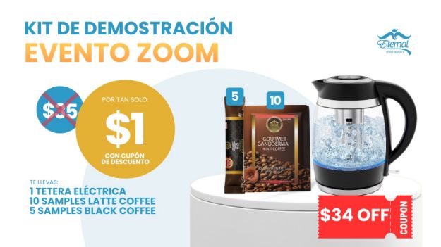 Imagen de Incentivo de Evento Zoom - Kit de Demostracion de Cafe