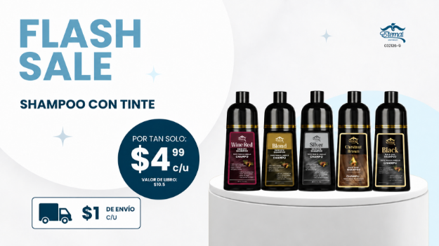 Imagen de Combo Shampoo con tinte negro $4.99 C/U
