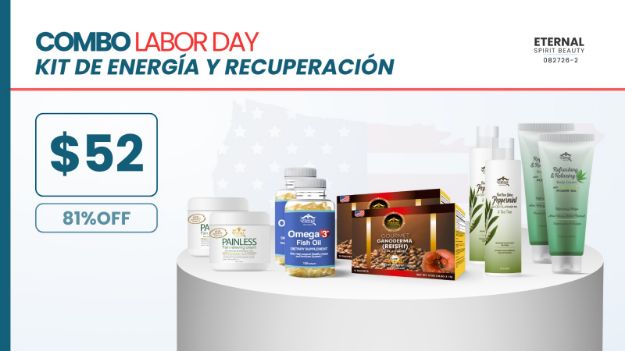 Imagen de Combo Labor Day Kit de Energia & Recuperacion (082726-2)