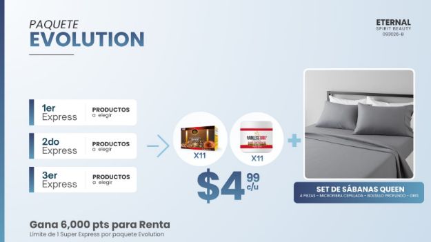 Imagen de Incentivo Evolution para 3 Express (5 Oct)