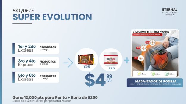 Imagen de Incentivo Super Evolution para 6 Express (5 Oct)