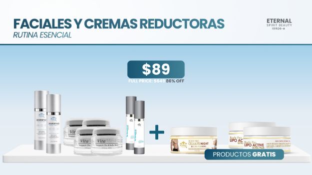 Imagen de Combo Faciales y Cremas Reductoras