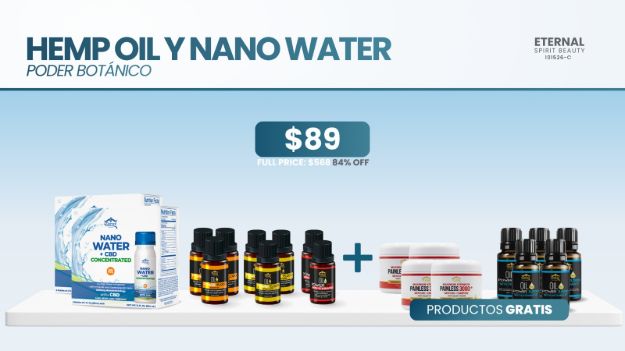 Imagen de Combo Hemp Oil y Nano Water