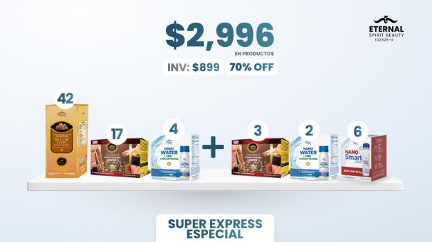 Imagen de Super Paquete 102326-4 $2996 en Productos
